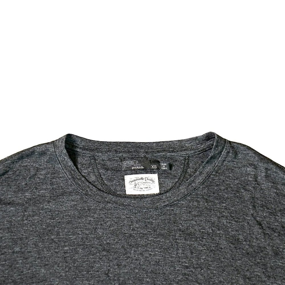 Womens Prana Sustainable Base Layer Long Sleeve Knit Tee Hemp Blend Size XS - Picture 6 of 8